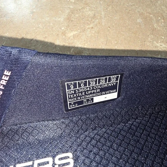 Skechers Shoes Womens Size 9 Blue Slip-ins On The Go Memory Foam Walking Casual - Picture 9 of 9